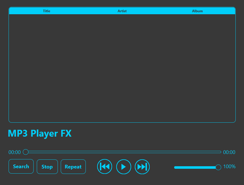 MP3 Player FX